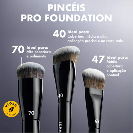 THE NEW PRO BRUSH-25 FOUNDATION 40